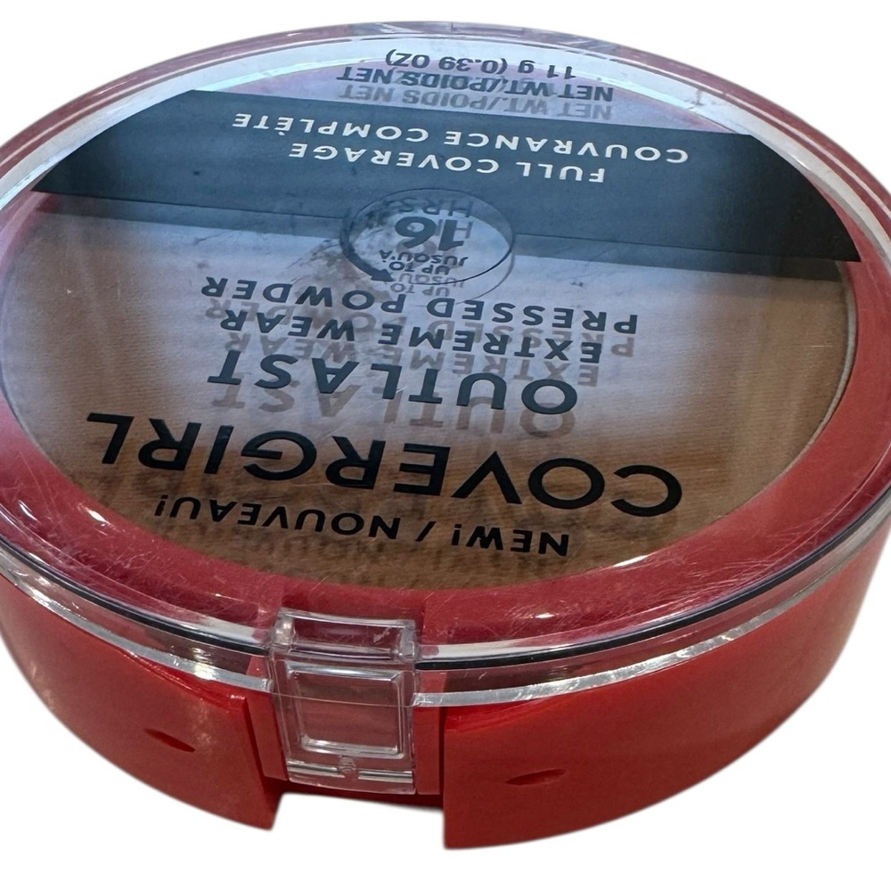 COVERGIRL Outlast Extreme Wear Full Coverage Presser Powder Soft Sable 875 NEW - Picture 6 of 7